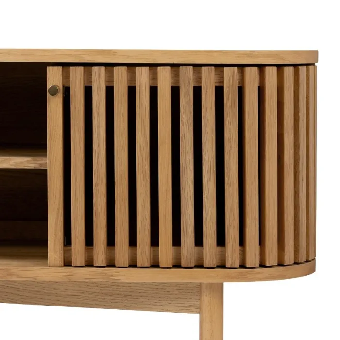 Boardwalk Small TV Unit - Natural Oak | Murphy Furniture