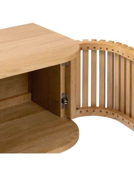 Boardwalk Small TV Unit - Natural Oak | Murphy Furniture