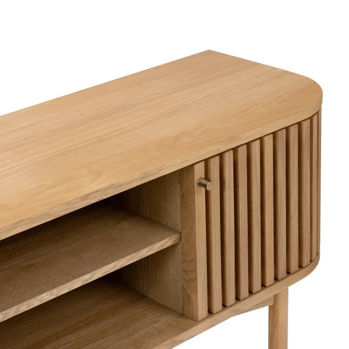 Boardwalk Small TV Unit - Natural Oak | Murphy Furniture