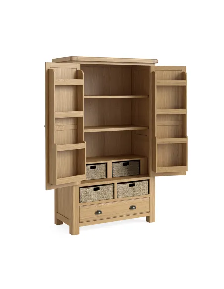 Gia Larder Unit - Oak | Murphy Furniture