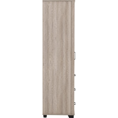 Oliver 1 Door 3 Drawer Open Shelf Wardro | Murphy Furniture