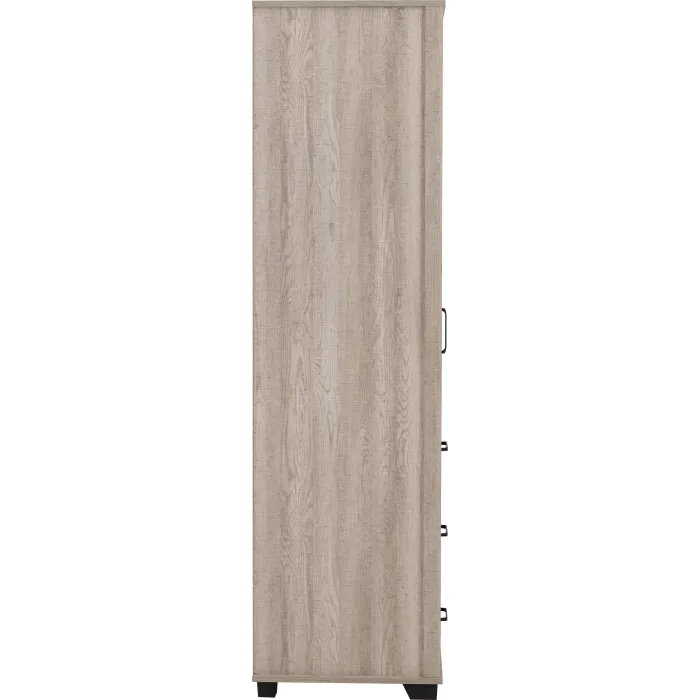Oliver 1 Door 3 Drawer Open Shelf Wardro | Murphy Furniture