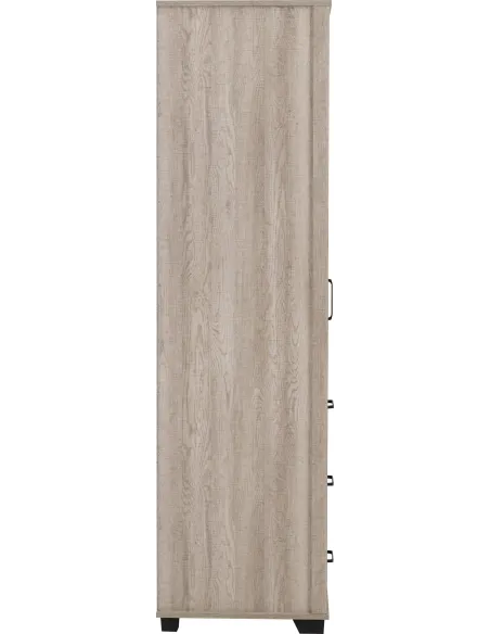 Oliver 1 Door 3 Drawer Open Shelf Wardro | Murphy Furniture