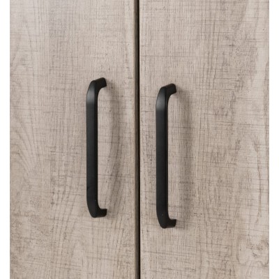 Oliver Wardrobe: 2 Door, Light Oak.