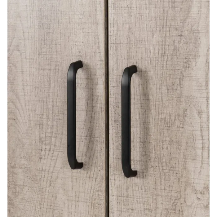 Oliver Wardrobe: 2 Door, Light Oak.