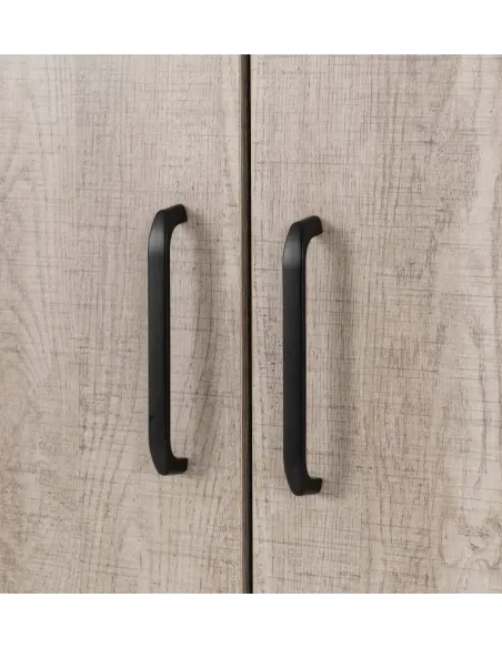 Oliver Wardrobe: 2 Door, Light Oak.