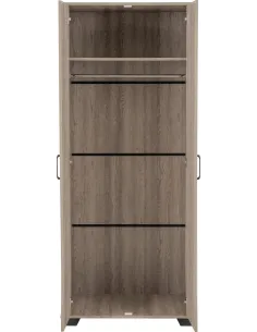 Oliver Wardrobe: 2 Door, Light Oak. 2