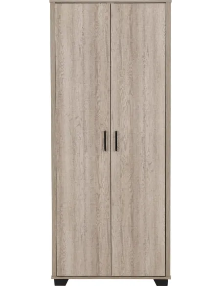 Oliver Wardrobe: 2 Door, Light Oak.