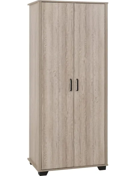 Oliver Wardrobe: 2 Door, Light Oak.