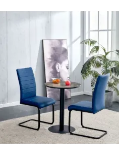 Tapas Round Dining Table - Grey | Murphy Furniture