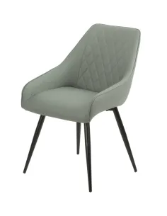 Gabriel Swivel Dining Chair - Grey | Murphy Furniture