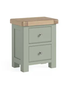 Marbury Bedside Locker - Sage | Murphy Furniture
