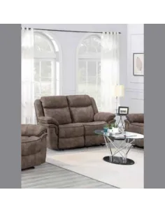 Brody 2 Seater Recliner Sofa - Tan | Murphy Furniture