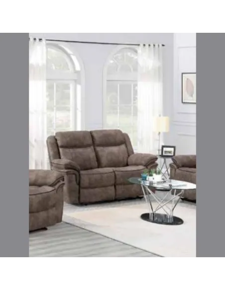 Brody 2 Seater Recliner Sofa - Tan | Murphy Furniture