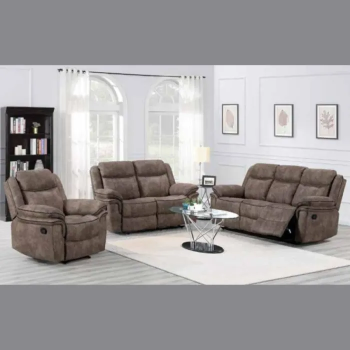 Brody 2 Seater Recliner Sofa - Tan | Murphy Furniture