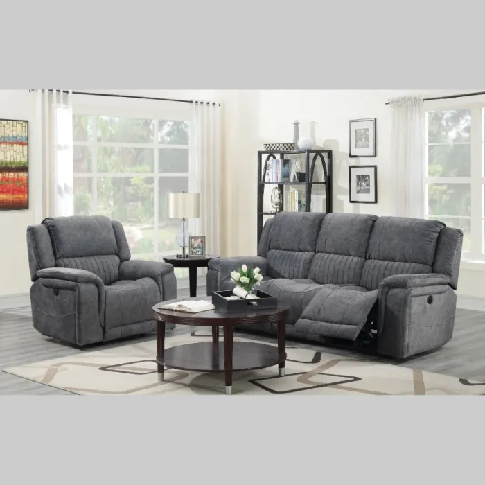 Marseilles Recliner Armchair - Light Grey | Murphy Furniture
