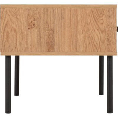 Leon 2 Drawer Coffee Table - Medium Oak | Murphy Furniture