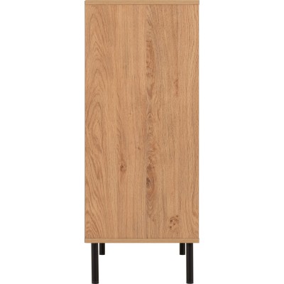 Leon 3+2 Drawer Chest - Medium Oak Effect | Murphy Furniture