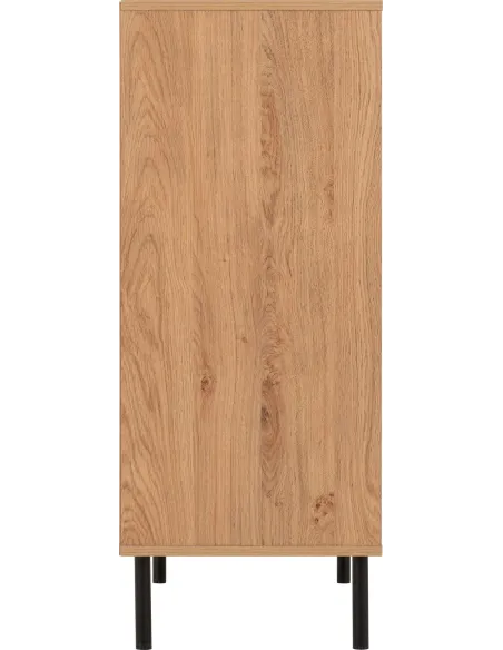 Leon 3+2 Drawer Chest - Medium Oak Effect | Murphy Furniture