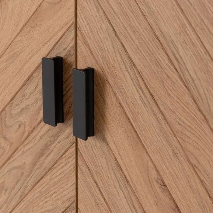 Leon 3 Door 2 Drawer Wardrobe - Medium O | Murphy Furniture