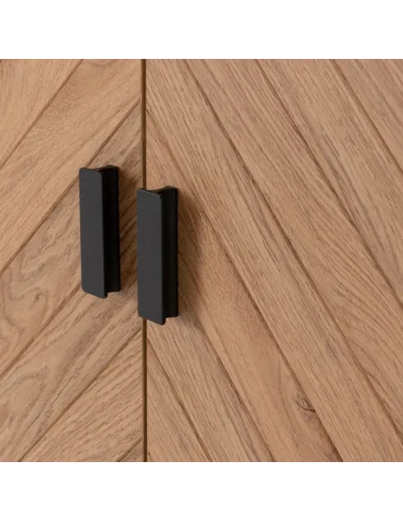 Leon 3 Door 2 Drawer Wardrobe - Medium O | Murphy Furniture
