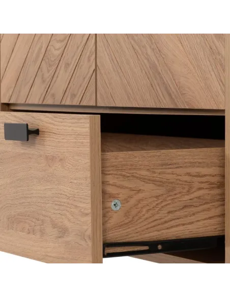 Leon 2 Door 1 Drawer Wardrobe - Medium O | Murphy Furniture