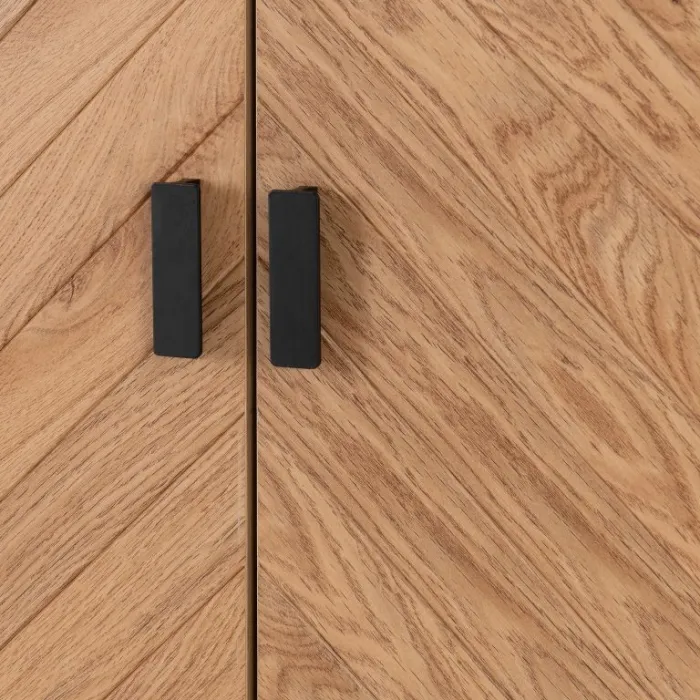 Leon 2 Door 1 Drawer Wardrobe - Medium O | Murphy Furniture