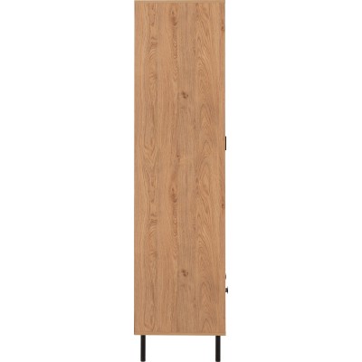 Leon 2 Door 1 Drawer Wardrobe - Medium O | Murphy Furniture