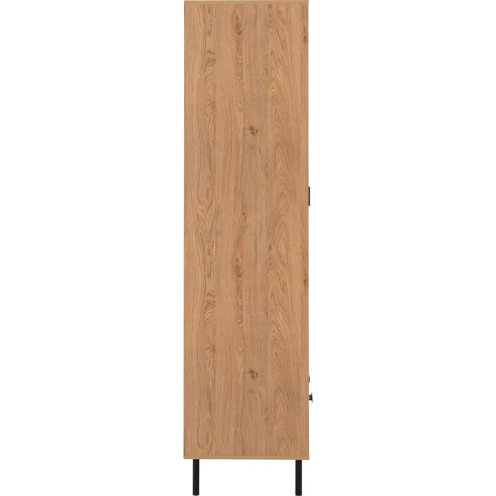Leon 2 Door 1 Drawer Wardrobe - Medium O | Murphy Furniture
