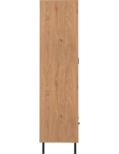 Leon 2 Door 1 Drawer Wardrobe - Medium O | Murphy Furniture