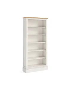 Columbia Large Bookcase - Off White | Murphy Furniture