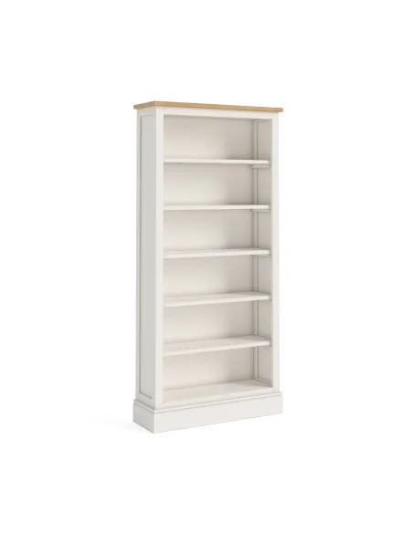 Columbia Large Bookcase - Off White | Murphy Furniture
