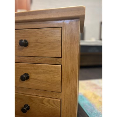 Lancaster 3 Drawer Bedside Locker - Soli | Murphy Furniture
