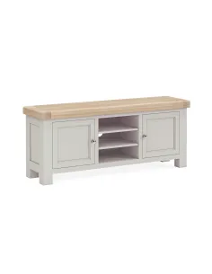 Marbury 1400 mm TV Unit - Light Grey | Murphy Furniture