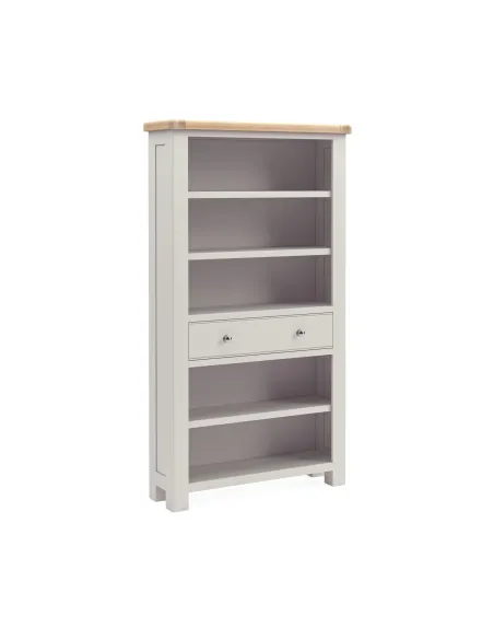 Marbury Large Bookcase - Light Grey | Murphy Furniture
