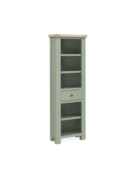 Marbury Slim Bookcase - Sage | Murphy Furniture