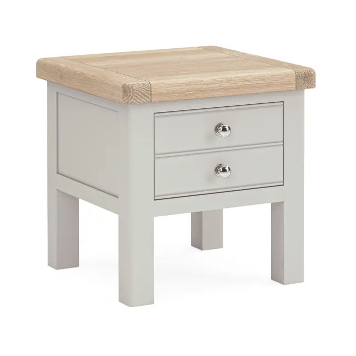 Marbury Lamp Table - Light Grey | Murphy Furniture