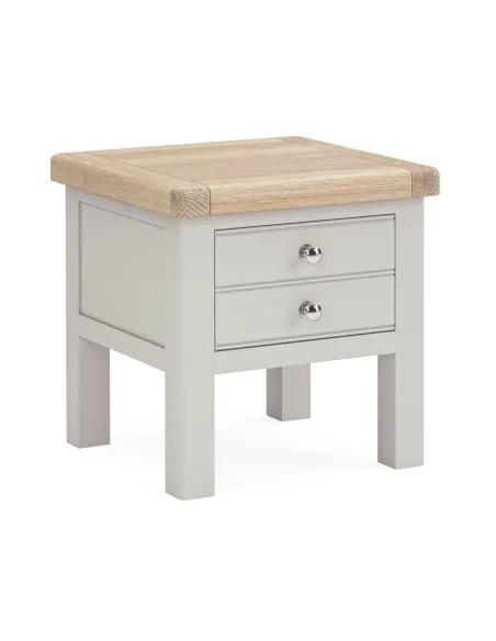 Marbury Lamp Table - Light Grey | Murphy Furniture