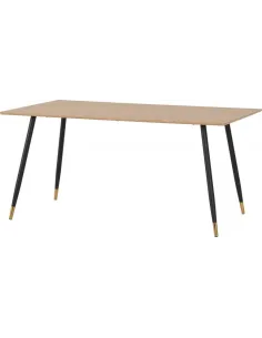 Hamilton Large Dining Table - Medium Oak | Murphy Furniture