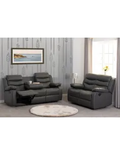Roma 3+2 Seater Recliner Sofa Suite - Gr | Murphy Furniture