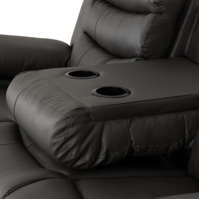 Roma 3+2 Seater Recliner Sofa Suite - Gr | Murphy Furniture