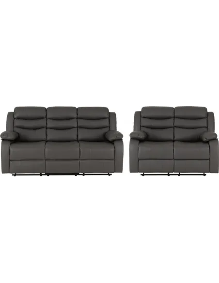Roma 3+2 Seater Recliner Sofa Suite - Gr | Murphy Furniture