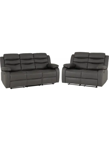 Roma 3+2 Seater Recliner Sofa Suite - Gr | Murphy Furniture