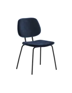 Taris Dining Chair - Navy Velvet | Murphy Furniture