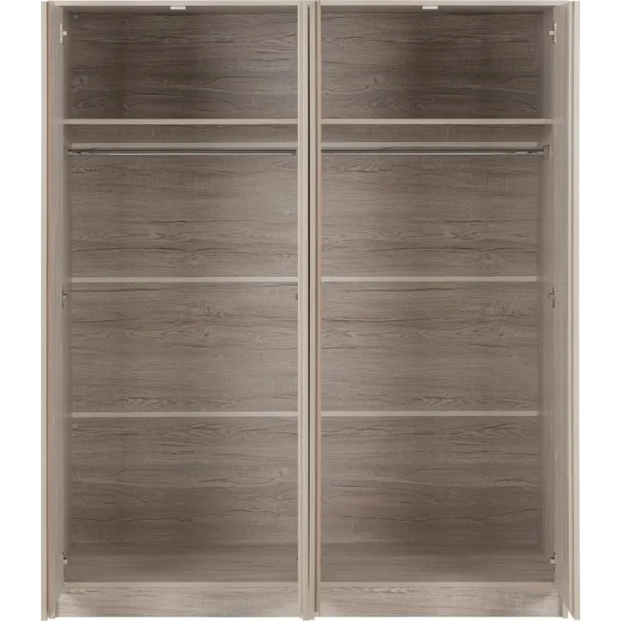 Malvern 4 Door Wardrobe - Urban Snow | Murphy Furniture