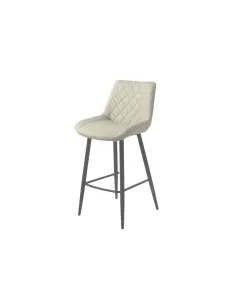 Silvia Bar Stool - Taupe PU | Murphy Furniture