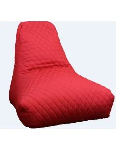 Quilted Beanbag - Red | Murphy Furniture
