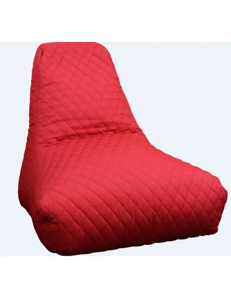 Quilted Beanbag - Red | Murphy Furniture