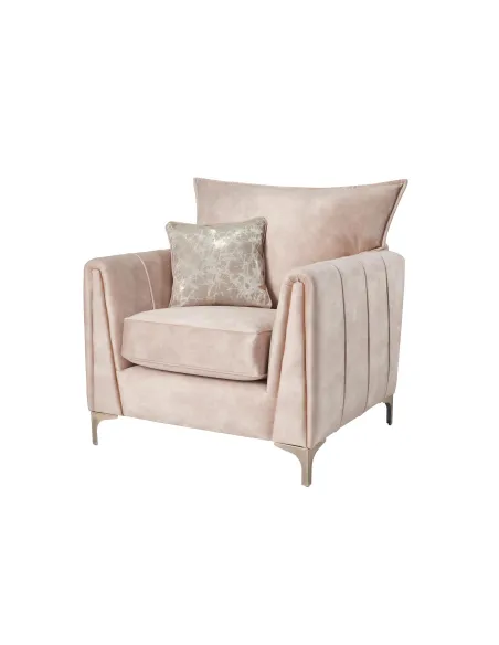 Pembrooke Fixed Armchair - Sand Fabric | Murphy Furniture