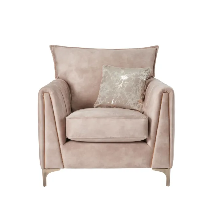 Pembrooke Fixed Armchair - Sand Fabric | Murphy Furniture